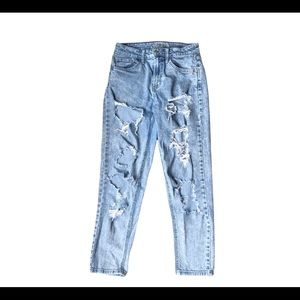 Wild Fable Distressed Denim Jeans size 00  Light Wash